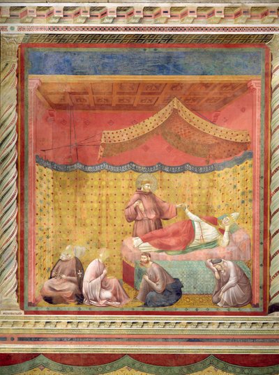 Die Vision von Papst Gregor IX., 1297-99 von Giotto di Bondone